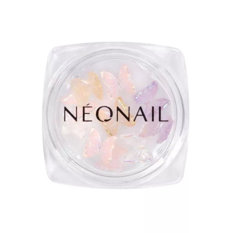 Nail Art Decoration - 3D Butterflies - 10 stk-Neglepynt-NeoNail-NR Kosmetik
