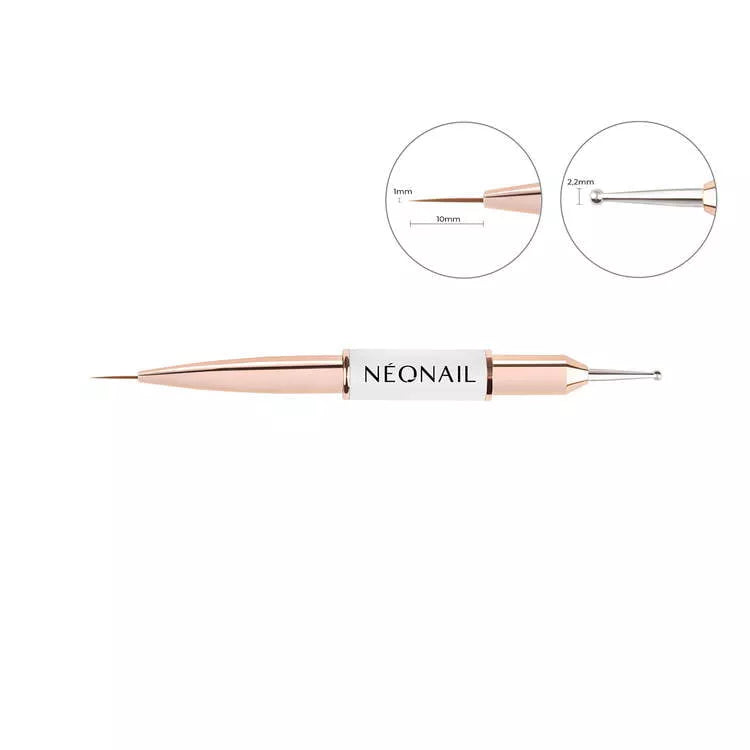 Nail Art Pensel + Dotting Tool 2in1-Nail Art Pensel-NeoNail-NR Kosmetik