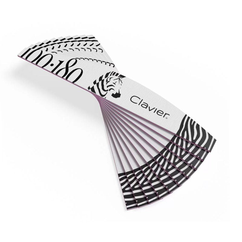 Moon 100/180 Zebra - 10 stk - Individuelt indpakket
