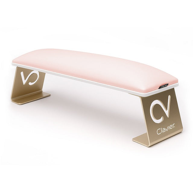 Manicure Håndstøtte - Rosa/Guld-Salon tilbehør-Clavier-NR Kosmetik