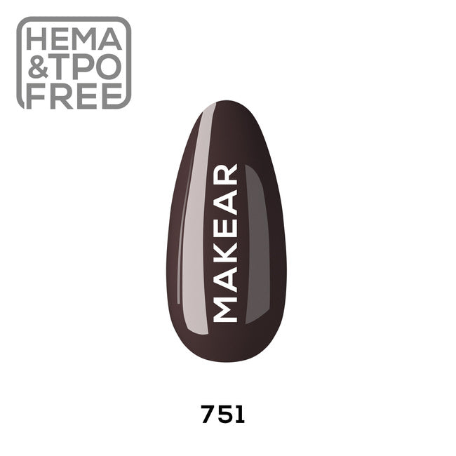 Gelpolish - 751 MAKEAR-Gelpolish-MAKEAR-NR Kosmetik