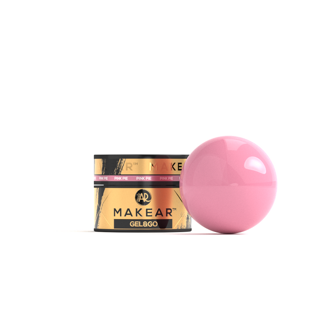 Gel & Go GG05 - Pink Pie-uv gel opbygning-MAKEAR-15 ml-NR Kosmetik