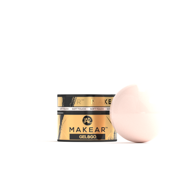 Gel & Go GG10 - Soft Touch-uv gel opbygning-MAKEAR-15 ml-NR Kosmetik