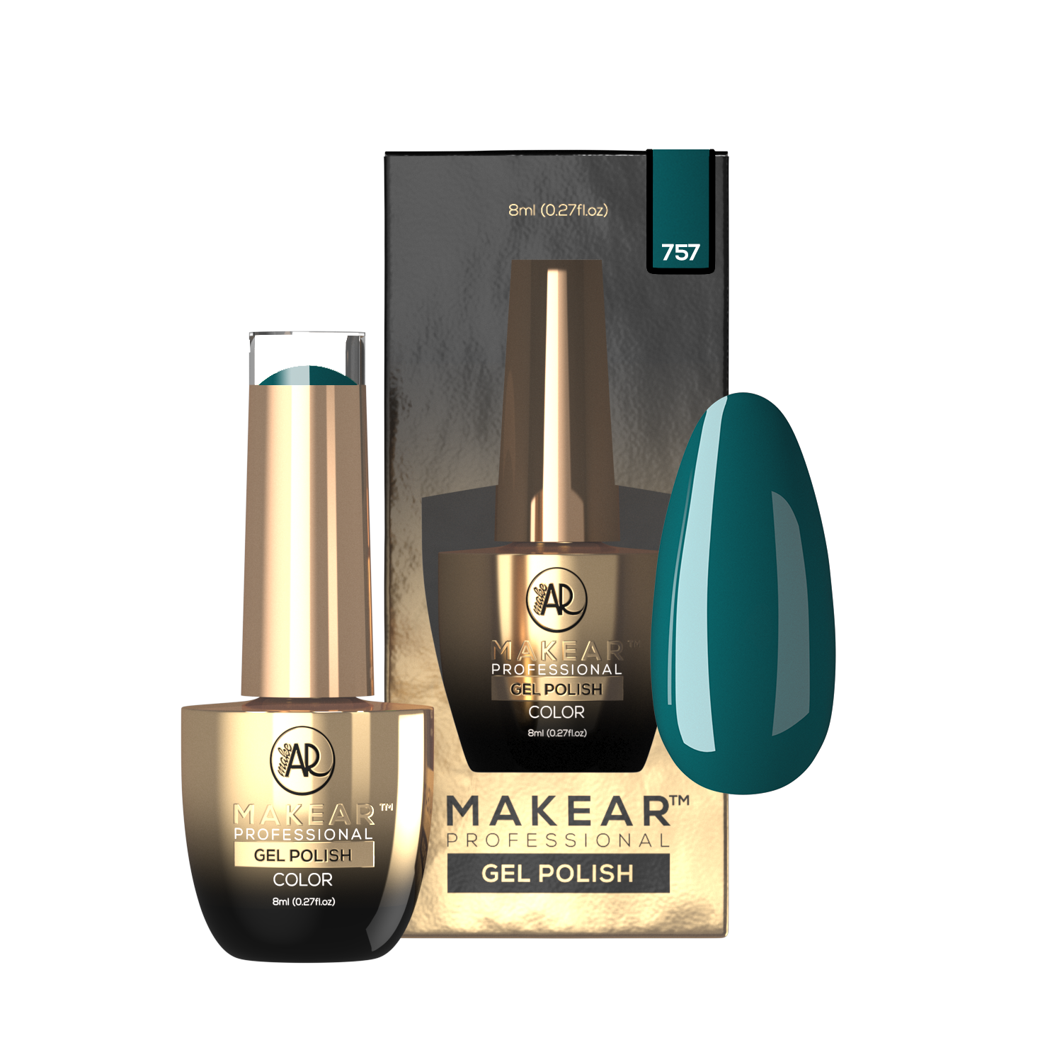 Gelpolish - 757 MAKEAR-Gelpolish-MAKEAR-NR Kosmetik