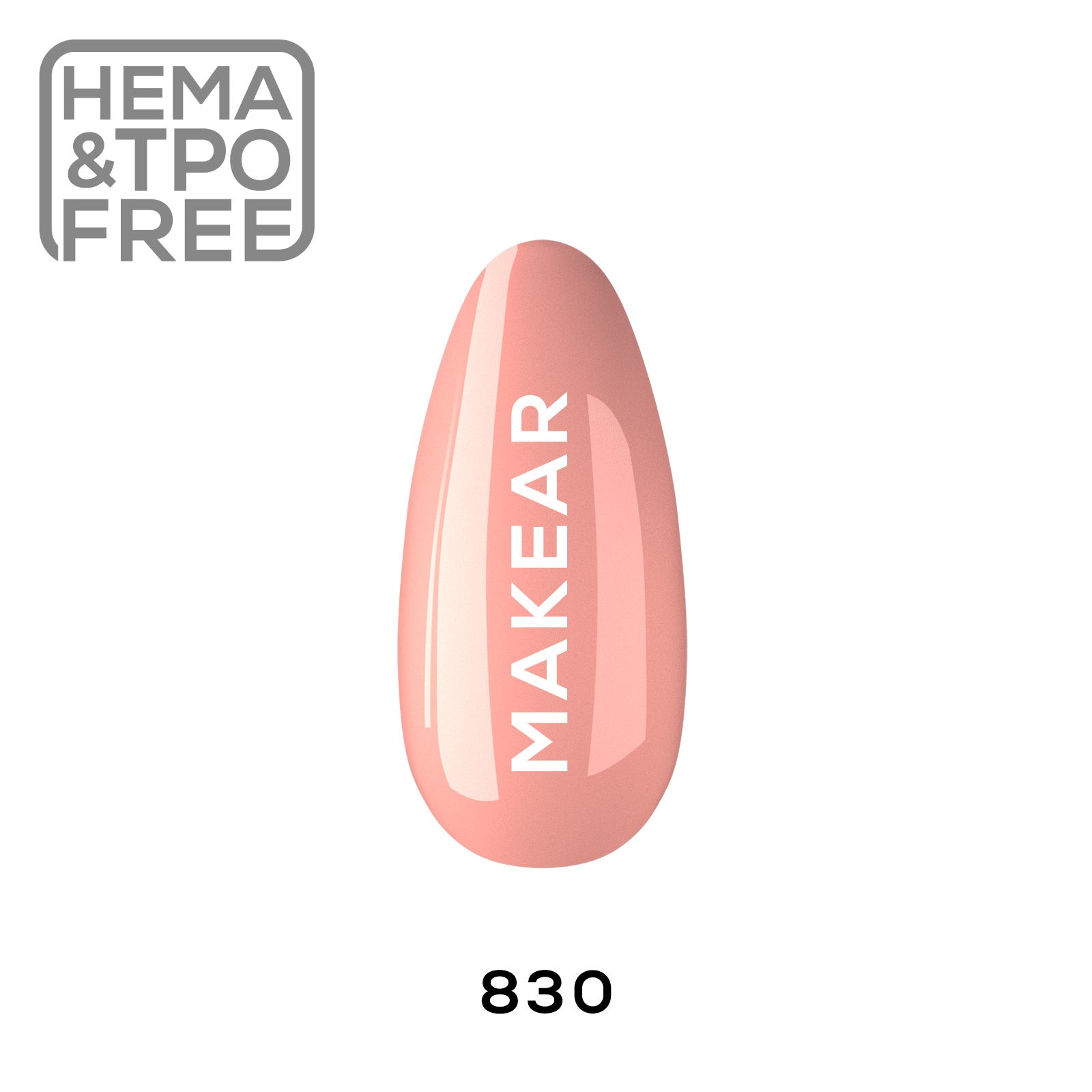 Gelpolish - 830 MAKEAR-Gelpolish-MAKEAR-NR Kosmetik