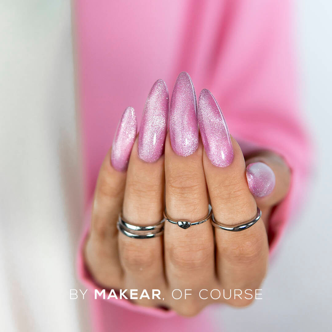 Rubber Base ERB01 - Babe, Cat Eye - 8 ml-Gelpolish Base-MAKEAR-NR Kosmetik