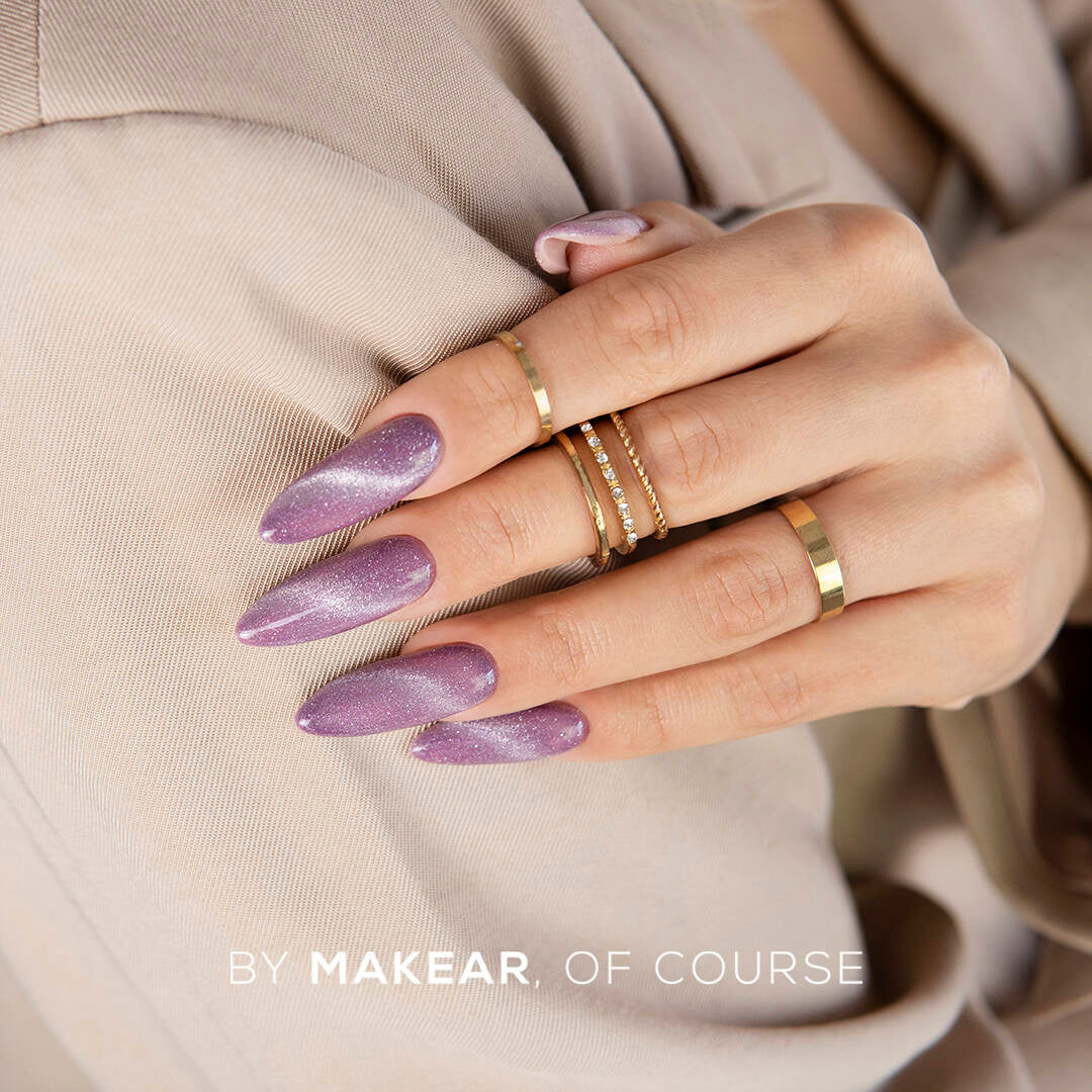 Rubber Base ERB02 - Sweetie, Cat Eye - 8 ml-Gelpolish Base-MAKEAR-NR Kosmetik