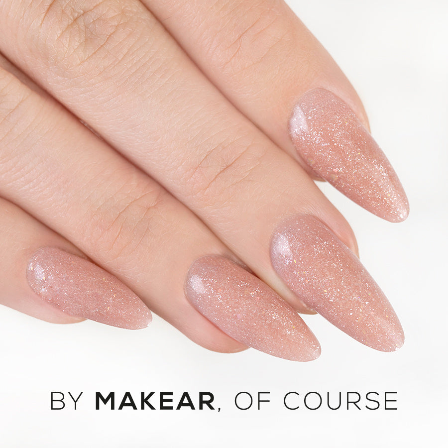 ChallenGel HG16 - Nude Shimmer-uv gel opbygning-MAKEAR-15 ml-NR Kosmetik