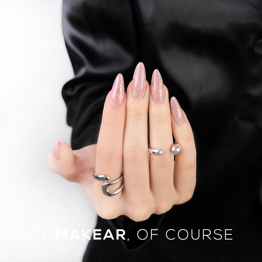 ChallenGel HG14 - Rose Shimmer-uv gel opbygning-MAKEAR-15 ml-NR Kosmetik