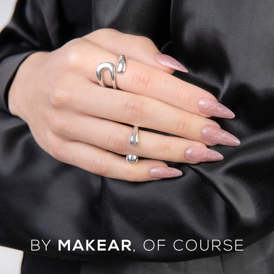 ChallenGel HG14 - Rose Shimmer-uv gel opbygning-MAKEAR-15 ml-NR Kosmetik