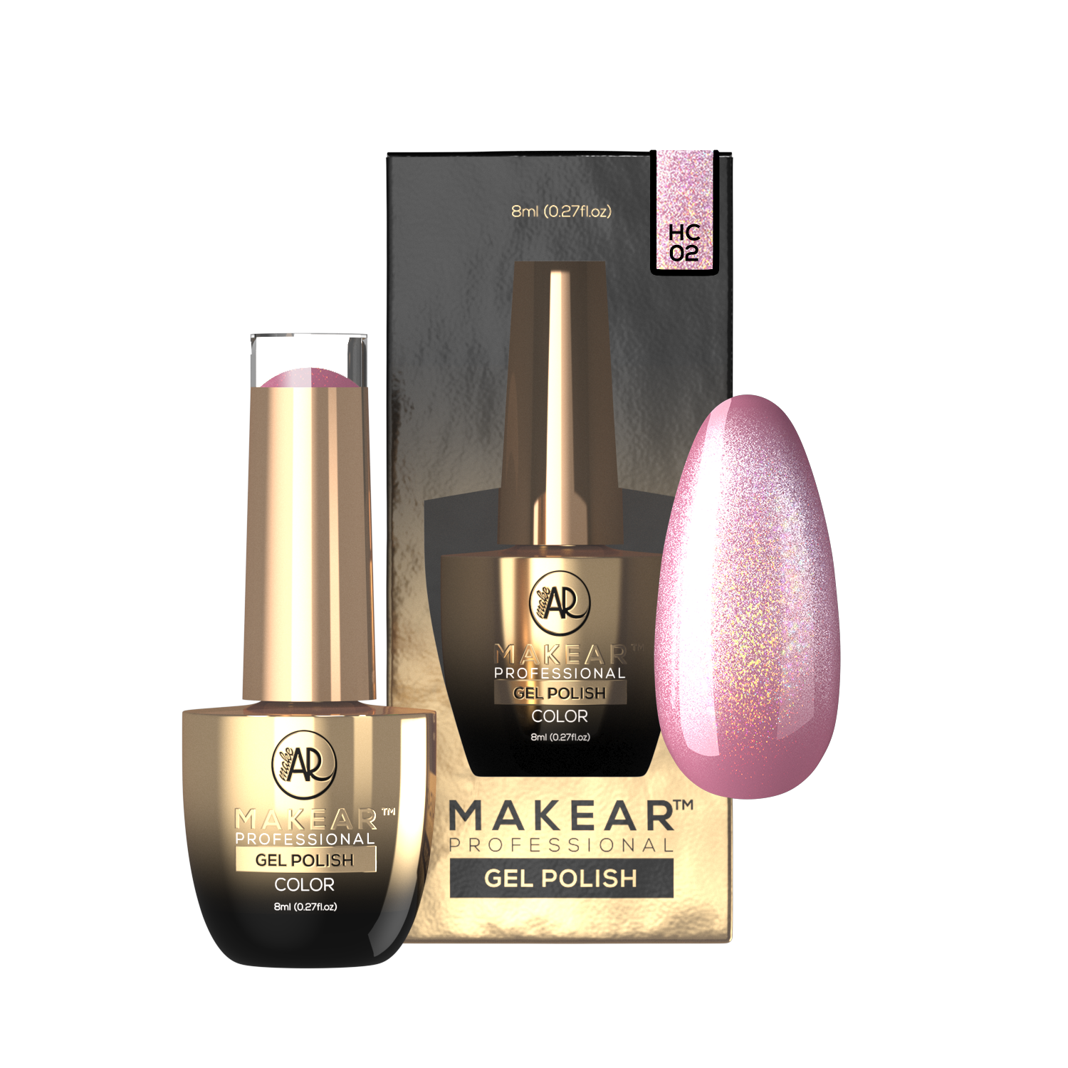 Gelpolish - HC02 MAKEAR-Gelpolish-MAKEAR-NR Kosmetik