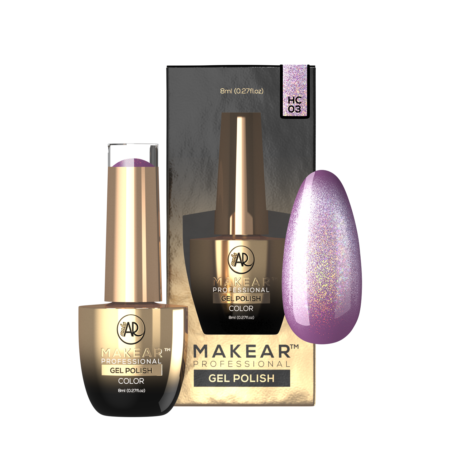 Gelpolish - HC03 MAKEAR-Gelpolish-MAKEAR-NR Kosmetik