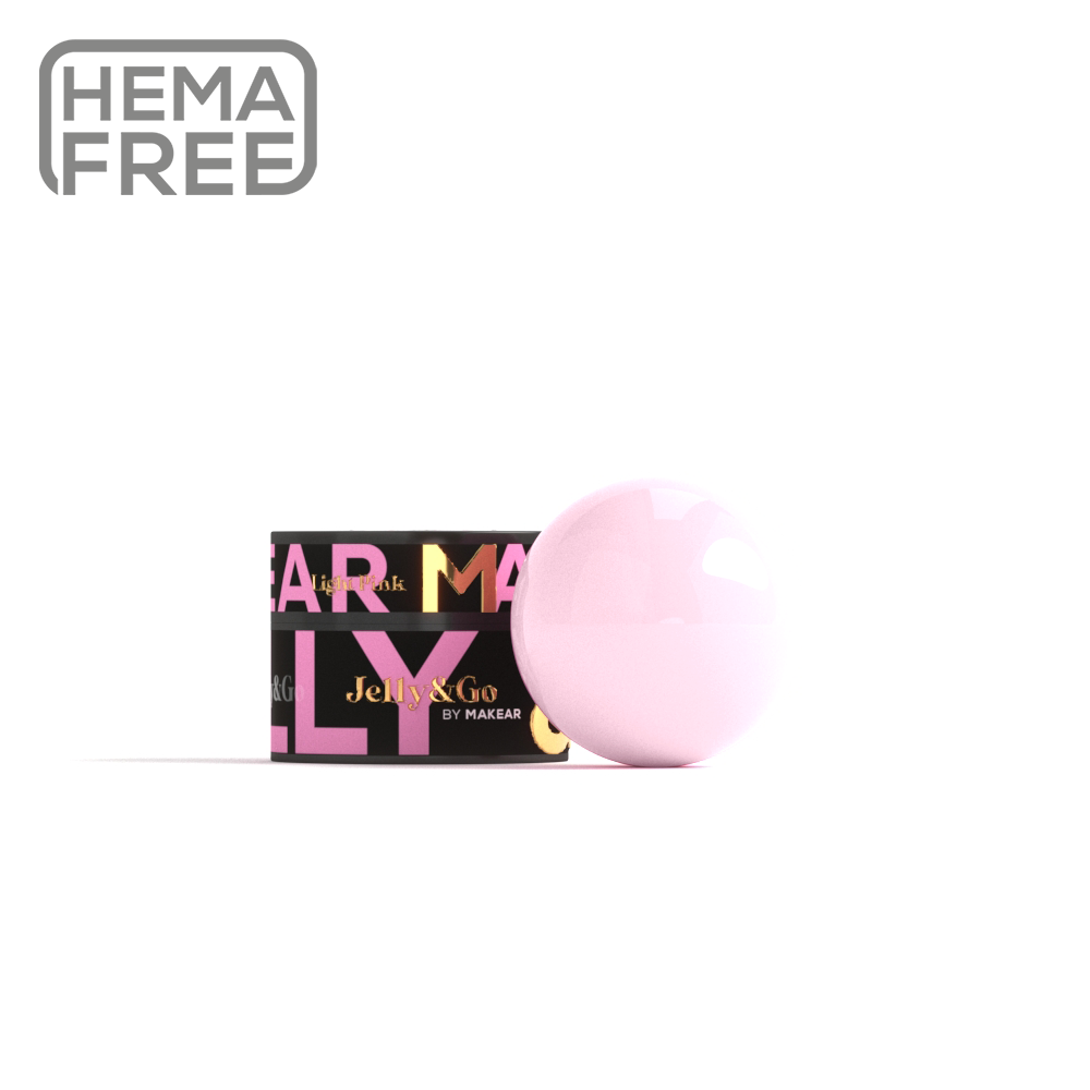 Jelly & Go JG03 - Milky Nude-uv gel opbygning-MAKEAR-15 ml-NR Kosmetik