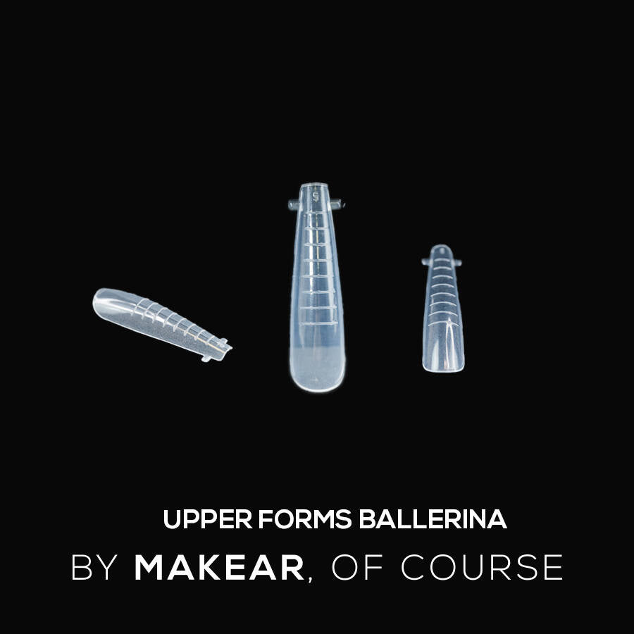 Akrylgel Dual Forms - Upper Ballerina - 120 stk-Akrylgel-MAKEAR-NR Kosmetik