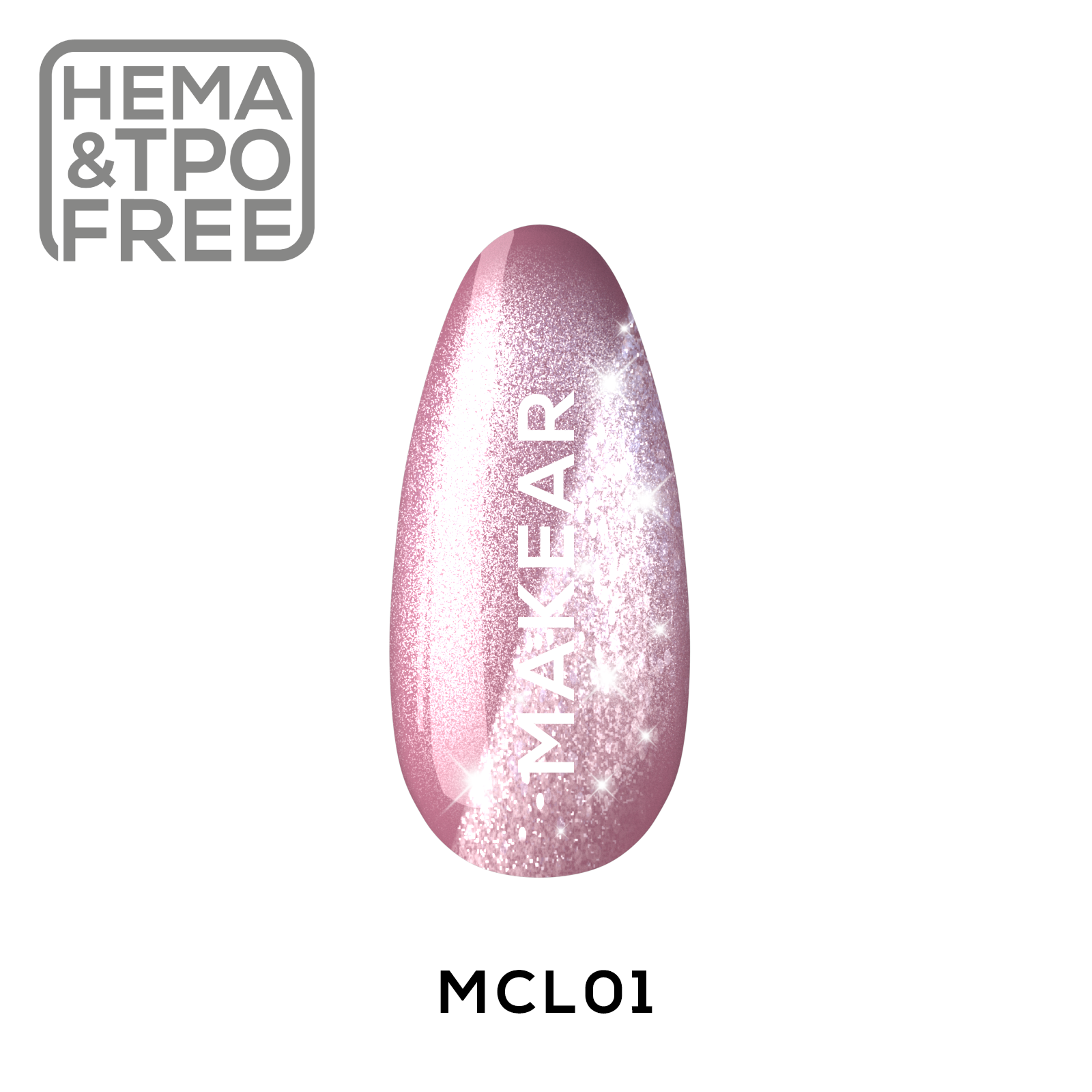 Gelpolish - MCL01 MAKEAR-Gelpolish-MAKEAR-NR Kosmetik