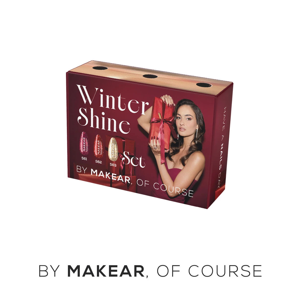 MAKEAR Winter Shine Sæt-Gelpolish-MAKEAR-NR Kosmetik