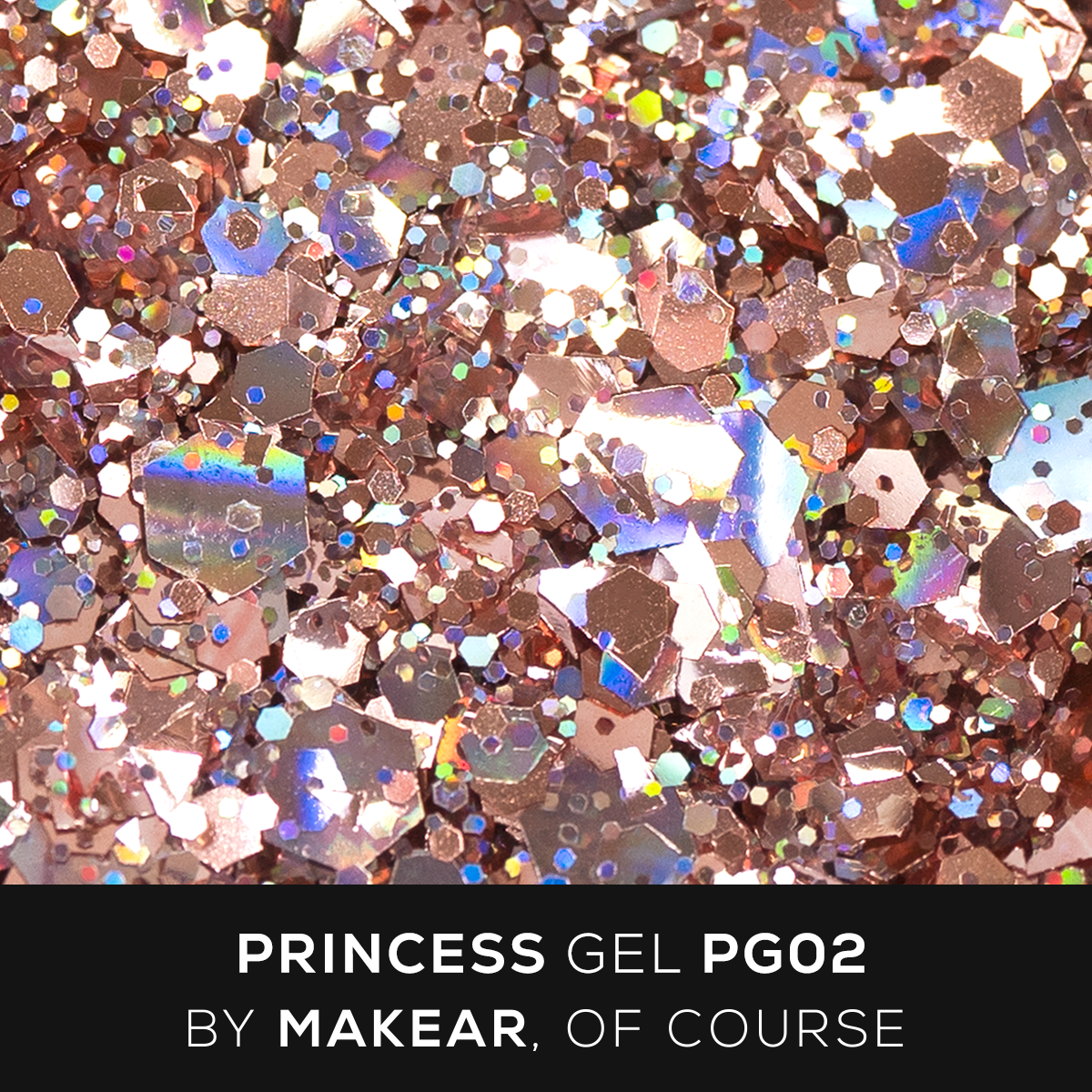 Princess Gel PG02 - Rose Gold - 5 ml-Nail Art-MAKEAR-NR Kosmetik