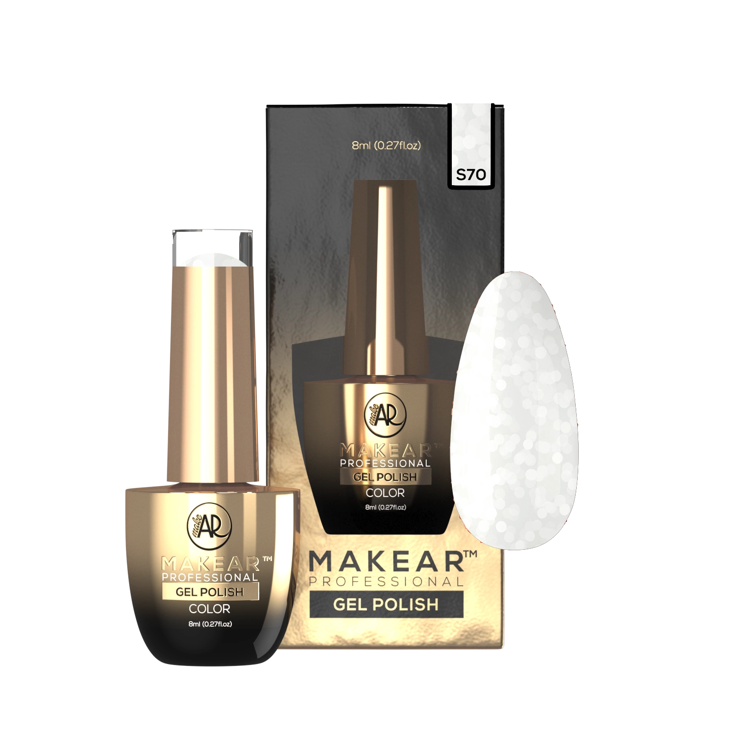 Gelpolish - S70 MAKEAR-Gelpolish-MAKEAR-NR Kosmetik