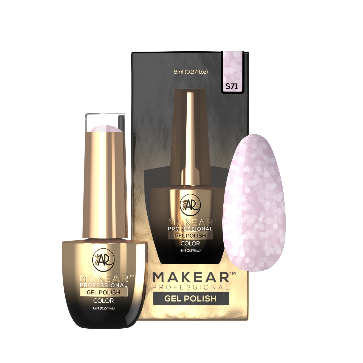 Gelpolish - S71 MAKEAR-Gelpolish-MAKEAR-NR Kosmetik