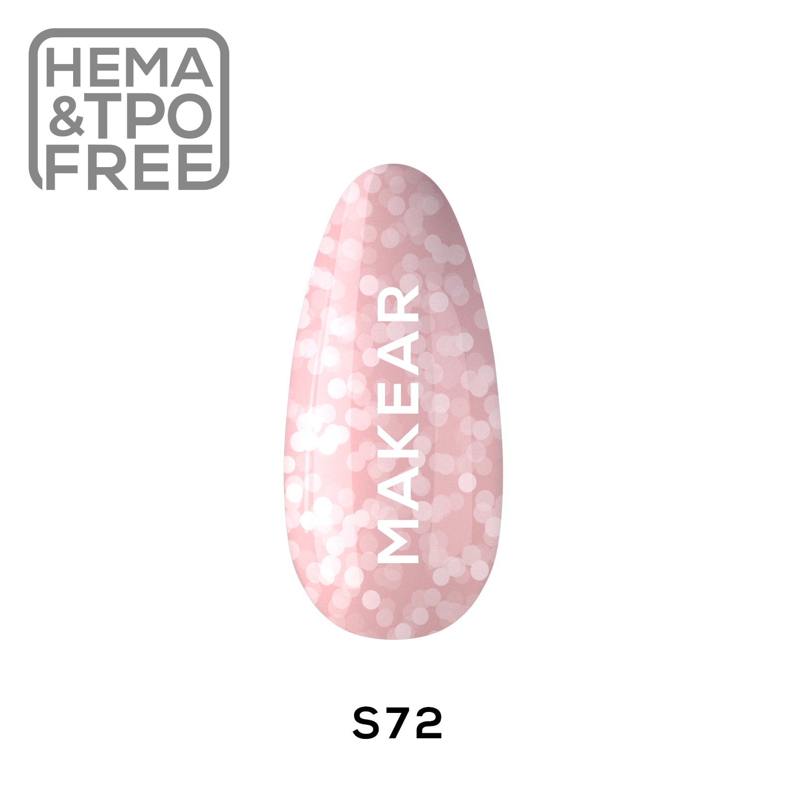 Gelpolish - S72 MAKEAR-Gelpolish-MAKEAR-NR Kosmetik