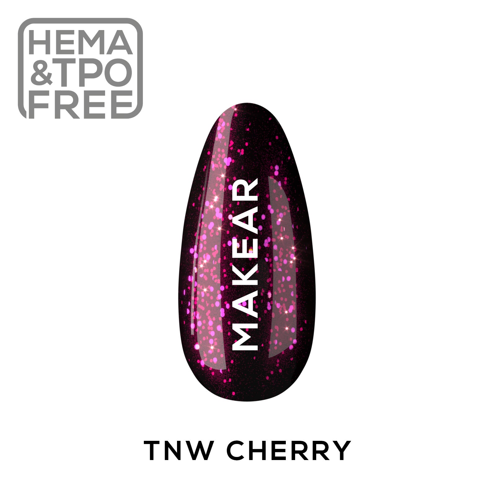 Top No Wipe Cherry - 8 ml-Gelpolish Top-MAKEAR-NR Kosmetik