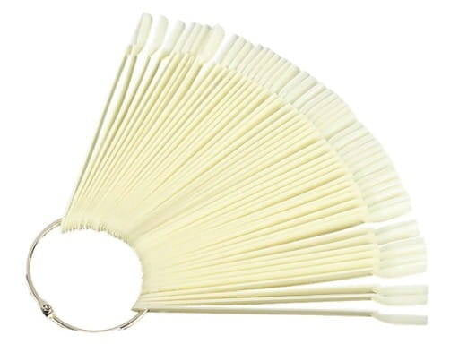 Single pops Firkantede - Mælk 50 stk.-Accessories-MAKEAR-NR Kosmetik