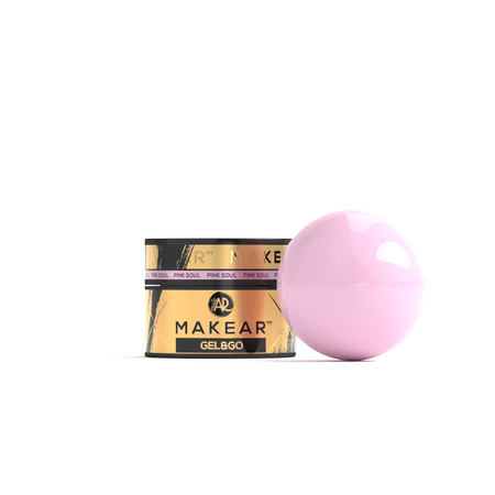 Gel & Go GG09 - Pink Soul-uv gel opbygning-MAKEAR-15 ml-NR Kosmetik