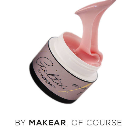 Geltix GT02 - Secret Pink-uv gel opbygning-MAKEAR-15 ml-NR Kosmetik