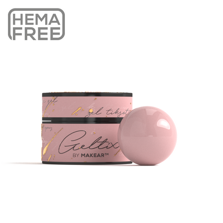 Geltix GT03 - Creamy Rose-uv gel opbygning-MAKEAR-50 ml-NR Kosmetik