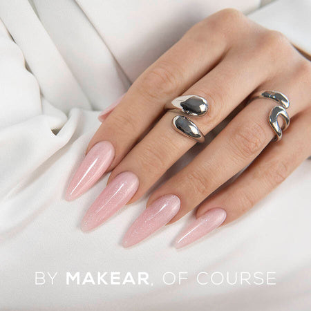 Geltix GT05 - Pink Shine-uv gel opbygning-MAKEAR-15 ml-NR Kosmetik