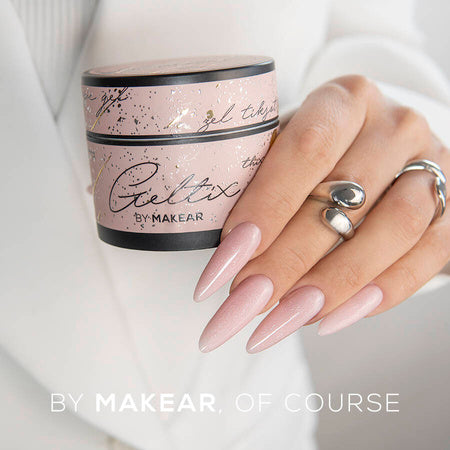 Geltix GT05 - Pink Shine-uv gel opbygning-MAKEAR-15 ml-NR Kosmetik