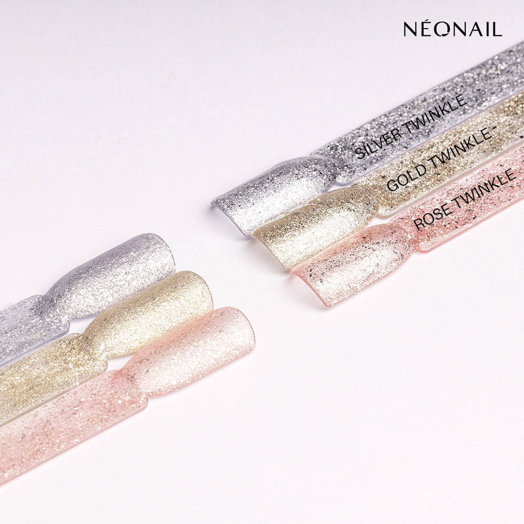 Glitter Effect Base Rose Twinkle 9882-7 - 7,2 ml-UV Hybrid TOP/BASE-NeoNail-NR Kosmetik