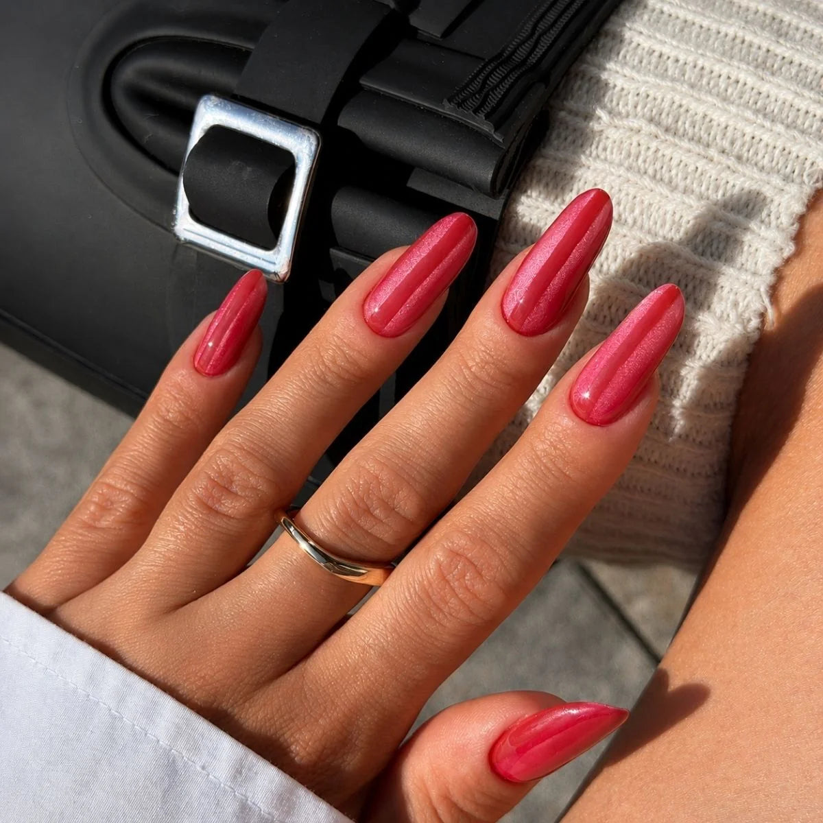 Gelpolish 736 Crimson Jelly Gloss - 7 ml -Semilac-NR Kosmetik