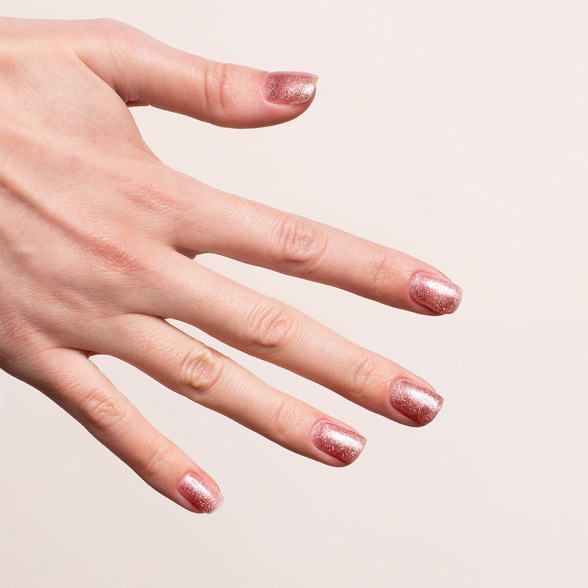 One Step Glossy Gelpolish - Glitter Pink S250 - 7 ml-3i1-Semilac-NR Kosmetik