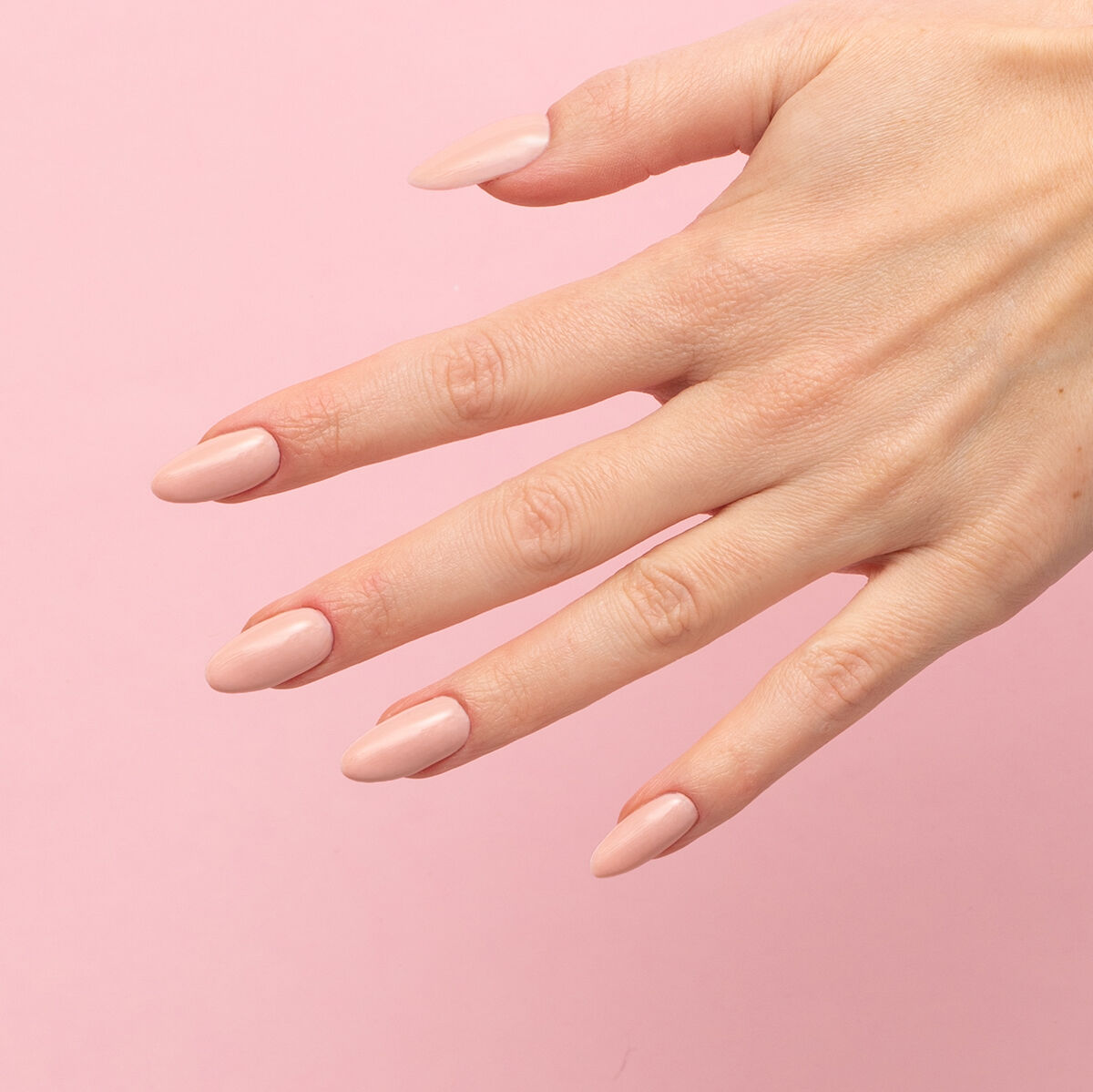 One Step Glossy Gelpolish - Light Peach S450 - 7 ml-3i1-Semilac-NR Kosmetik