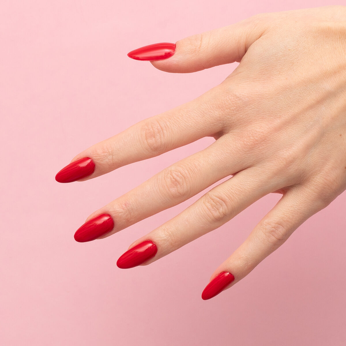 One Step Glossy Gelpolish - Dark Red S575 - 7 ml-3i1-Semilac-NR Kosmetik