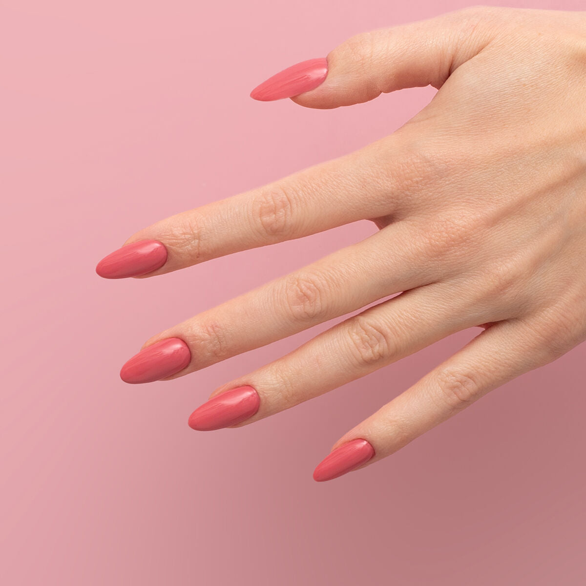 One Step Glossy Gelpolish - Coral Pink S690 - 7 ml-3i1-Semilac-NR Kosmetik