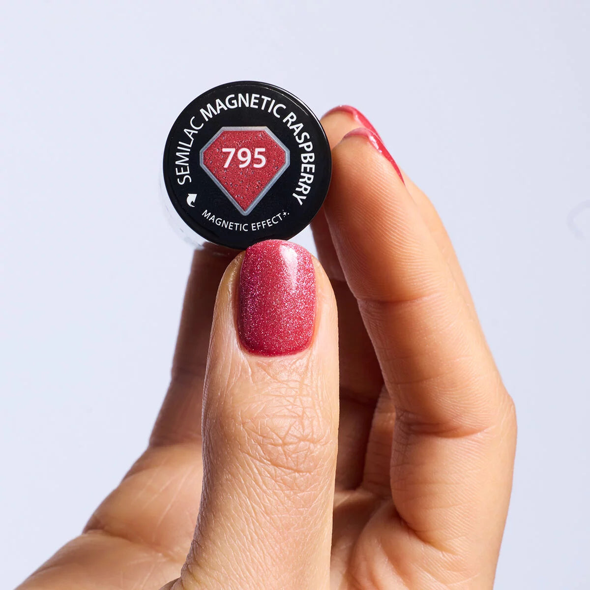 Gelpolish 795 Magnetic Raspberry - 7 ml-Gelpolish-Semilac-NR Kosmetik