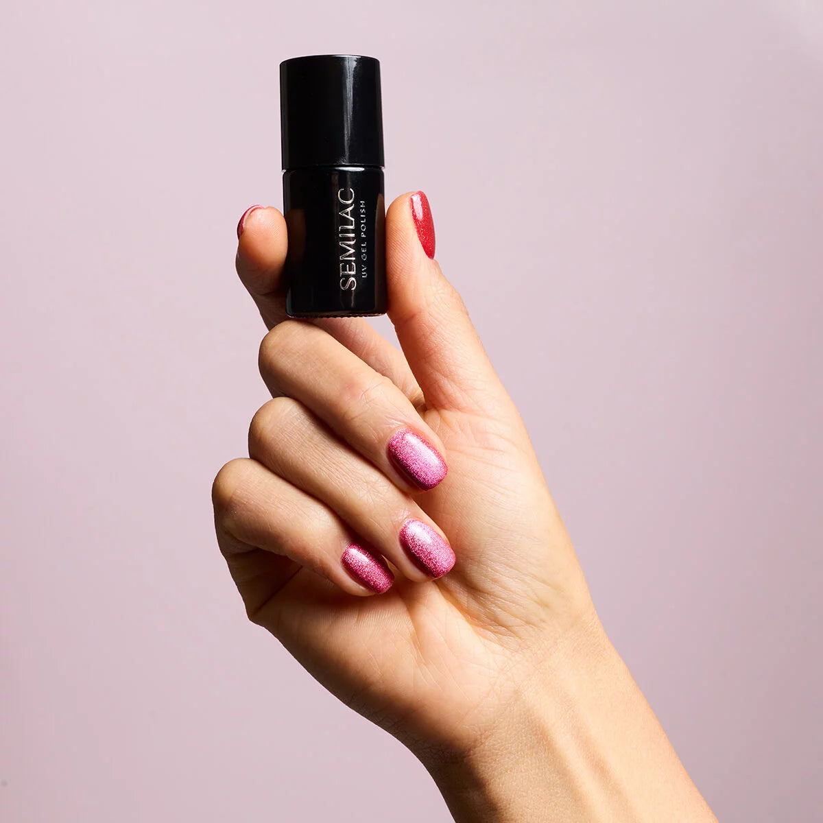 Gelpolish 795 Magnetic Raspberry - 7 ml-Gelpolish-Semilac-NR Kosmetik