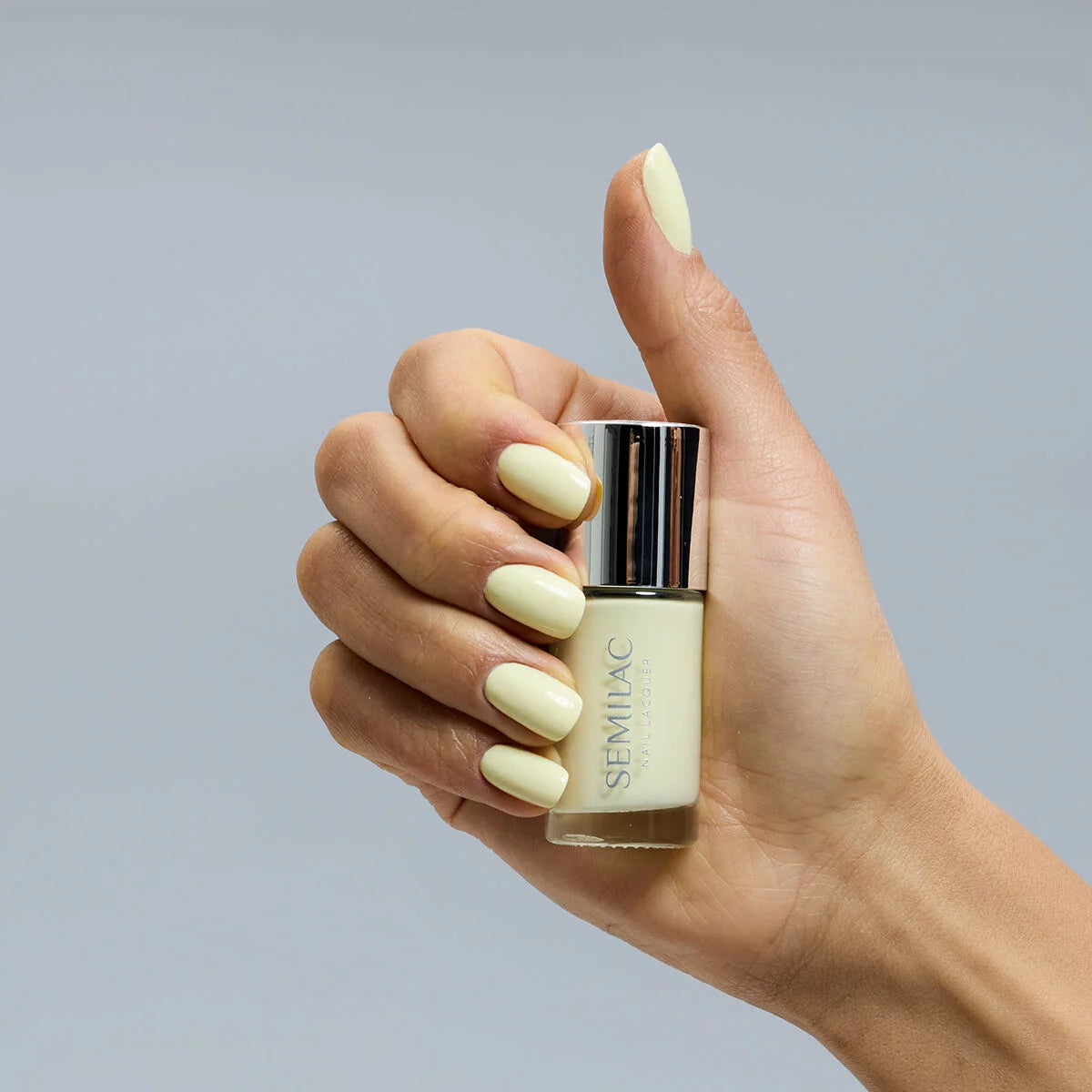 122 Nail Lacquer Butter Yellow - ALM. Neglelak - 9 ml-Neglelak-Semilac-NR Kosmetik