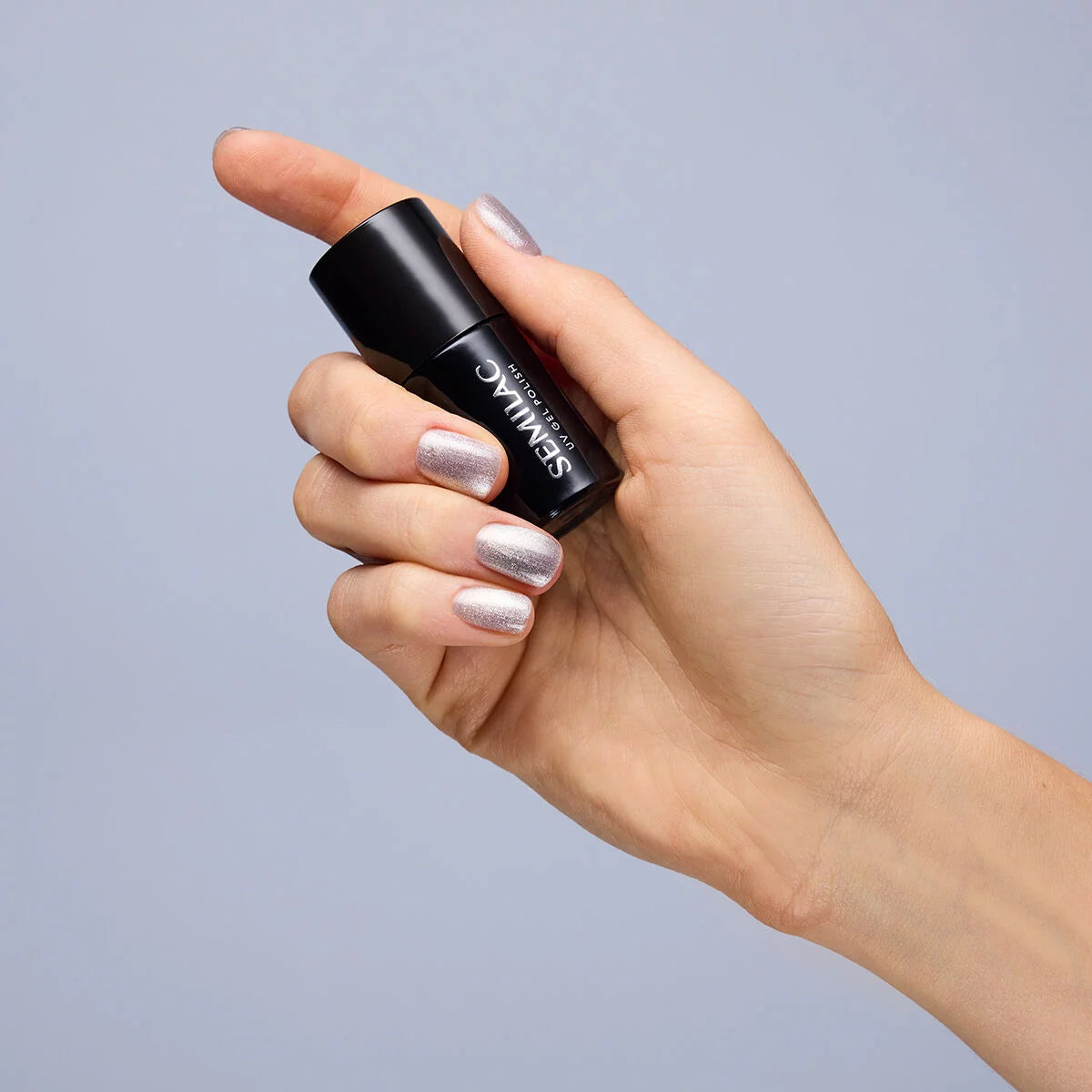 Gelpolish 951 Silver Magnetic - 7 ml-UV Hybrid-Semilac-NR Kosmetik