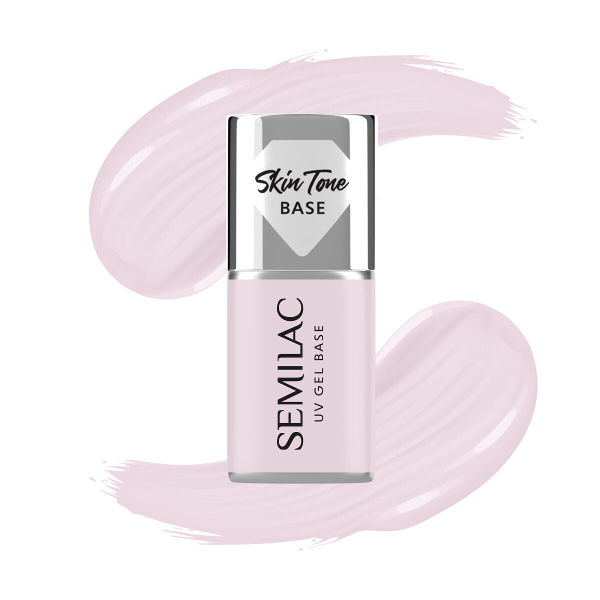 Skin Tone Cover Base - Natural Pink 7 ml-UV Hybrid TOP/BASE-Semilac-NR Kosmetik