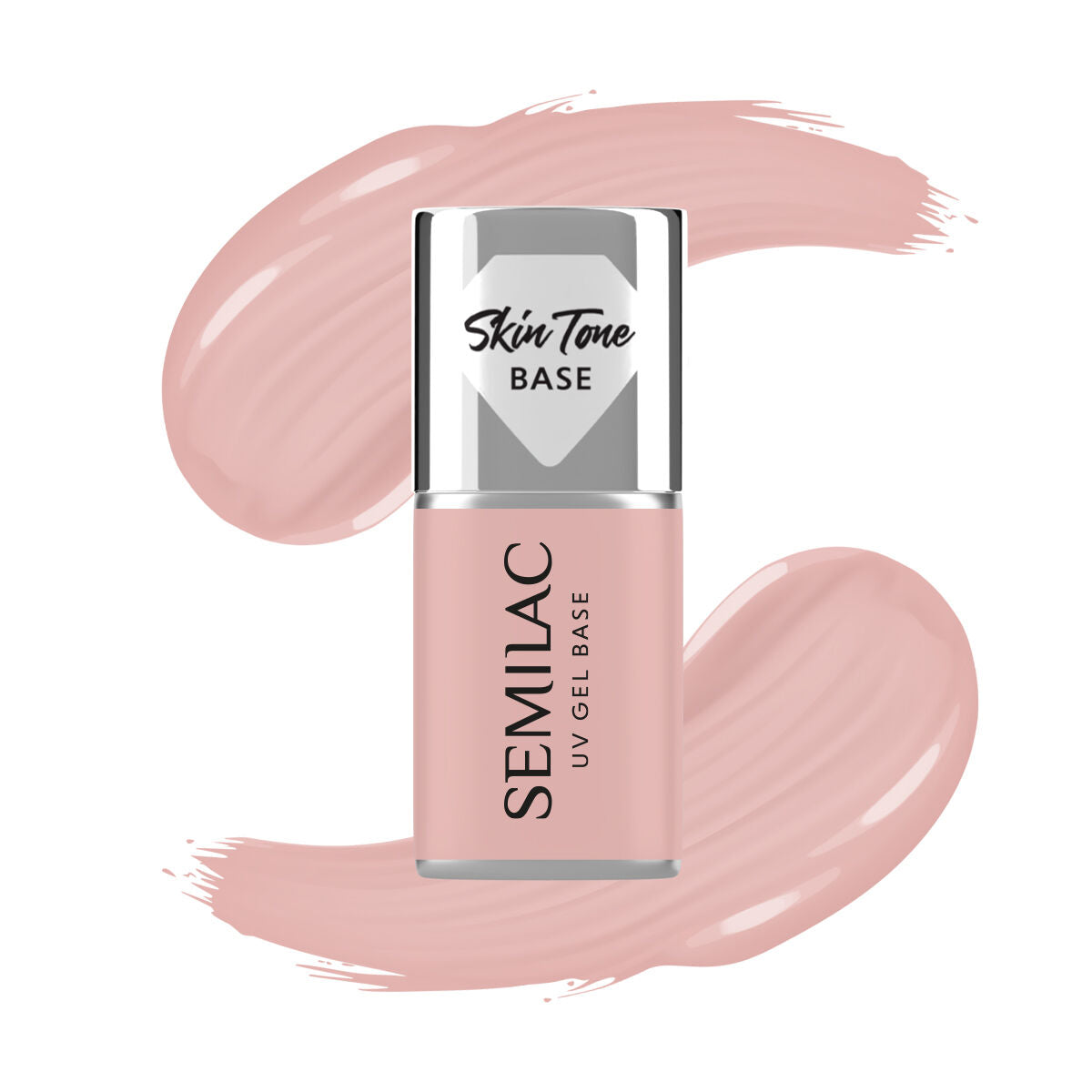 Skin Tone Cover Base - Pale Beige 7 ml-UV Hybrid TOP/BASE-Semilac-NR Kosmetik