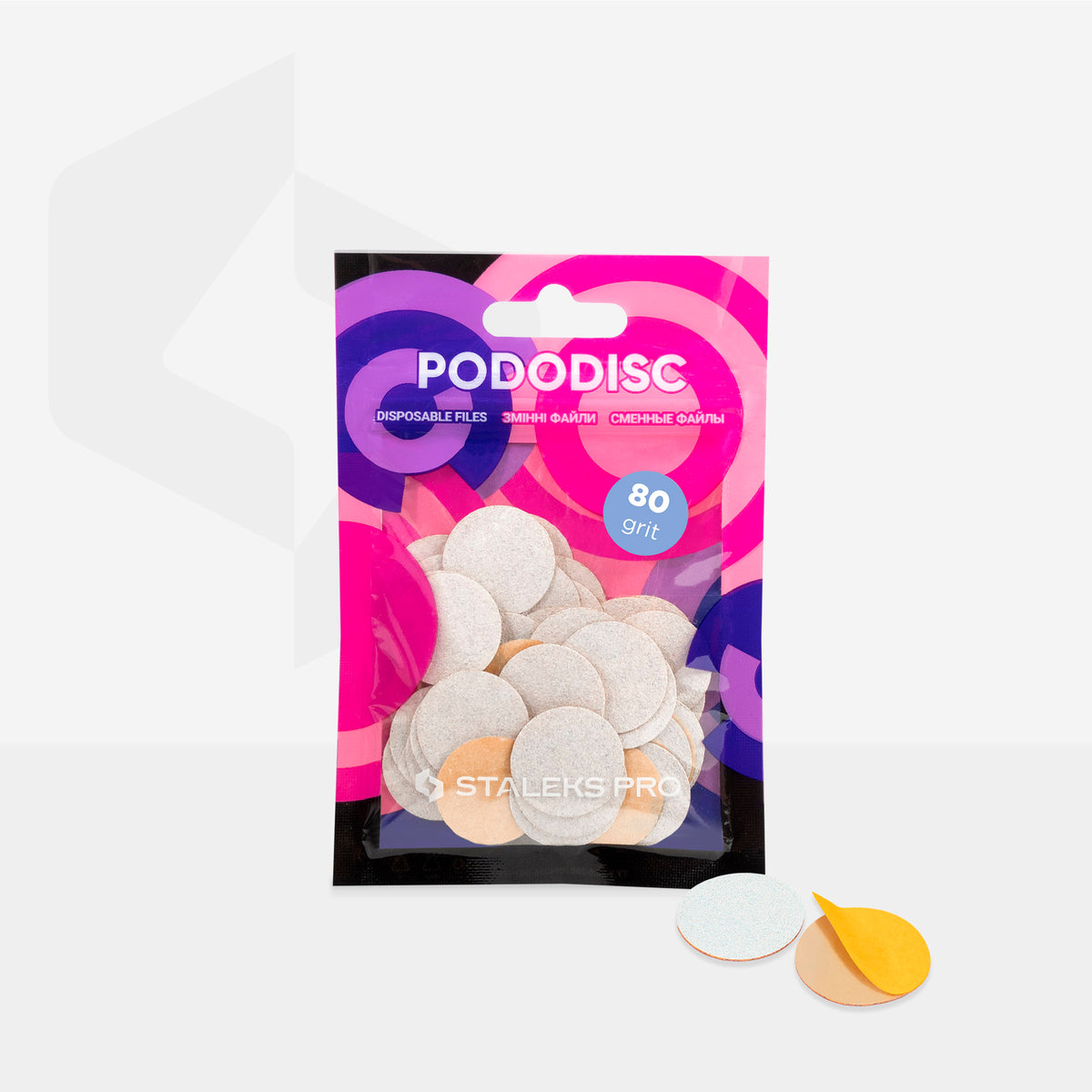 Slibepapir til Pododisk M 80 - 50 stk - EXPERT-Pedicure-STALEKS-NR Kosmetik