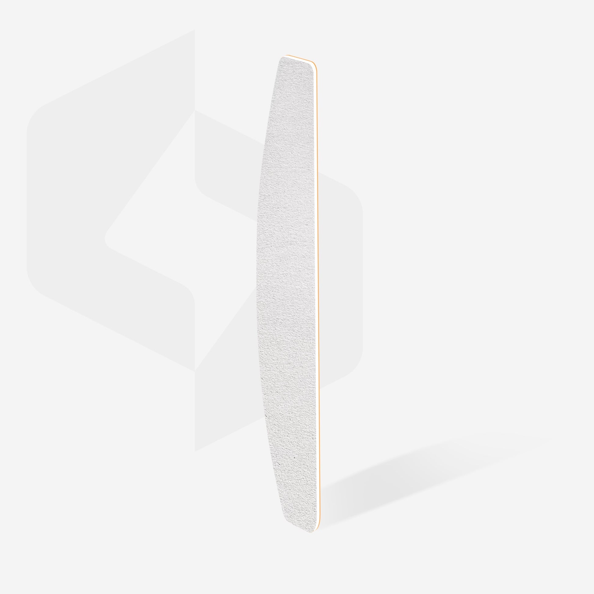 40 Adhesive nail files for crescent base on a soft foam layer, 100 grit (30 pcs)-STALEKS-NR Kosmetik