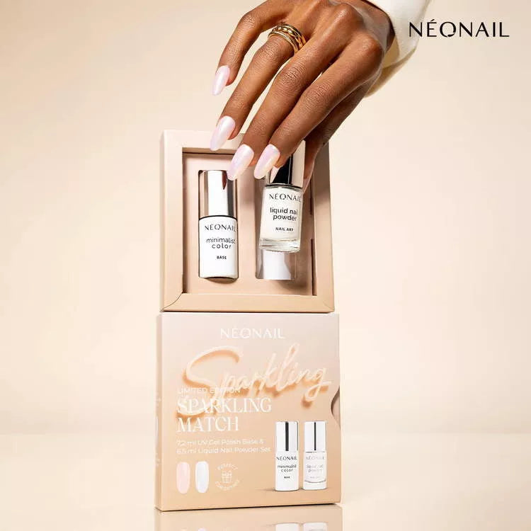 Sparkling Match - Gelpolish Base 7,2ml + Liquid Nail Powder 6,5ml-Gelpolish-NeoNail-NR Kosmetik
