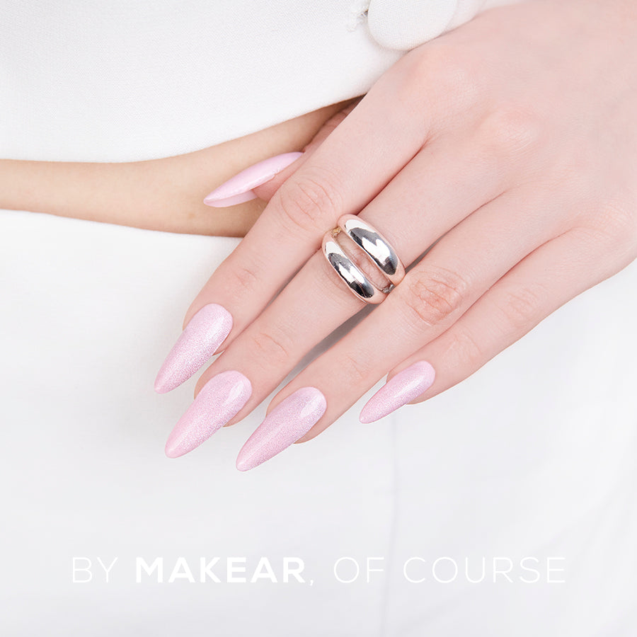 Top No Wipe Cat Eye Pink - 8 ml-Gelpolish Top-MAKEAR-NR Kosmetik