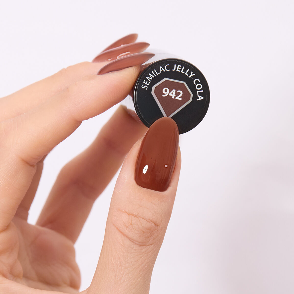 Gelpolish 942 Jelly Cola - 7 ml-UV Hybrid-Semilac-NR Kosmetik