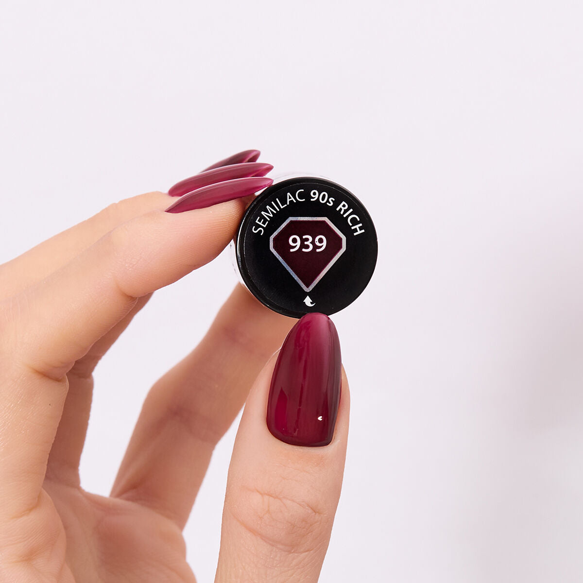 Gelpolish 939 90's Rich - 7 ml-UV Hybrid-Semilac-NR Kosmetik