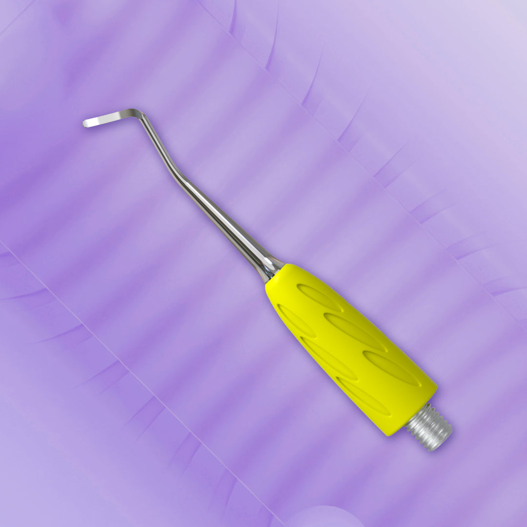 Gul Curette Højrebøjet - UNIQ 32 - COMBO-Pedicure-STALEKS-NR Kosmetik